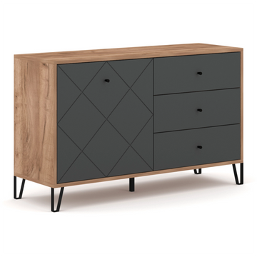 Комод MEBEL ELITE BACARDI Графит