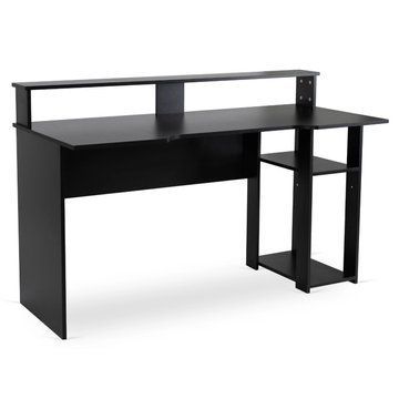 Комп'ютерний стіл MEBEL ELITE RED Чорний