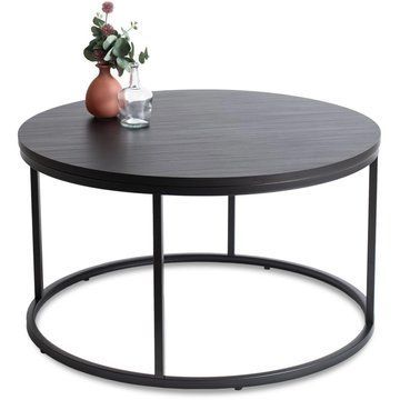 Журнальный стол MEBEL ELITE AMON MAX 80*80 Черный