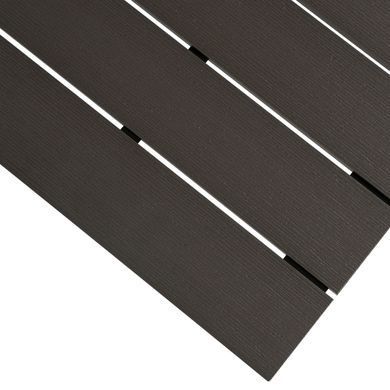 Раскладной садовый стол MEBEL ELITE ARGOS 160-210 см Темно-серый