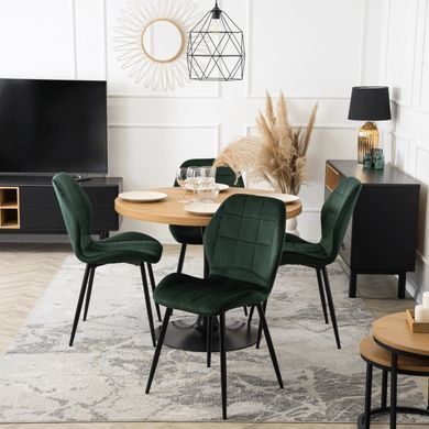Стул MEBEL ELITE IRYS Зеленый велюр
