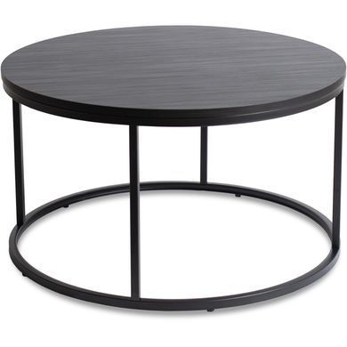 Журнальний стіл MEBEL ELITE AMON MAX 80*80 Чорний