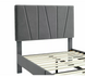 Кровать SAVANA Velvet Серый 90x200 SIGNAL