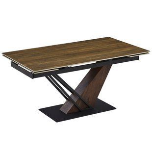 Стіл розкладний MEBEL ELITE REX 160-220 смх91 см Дуб