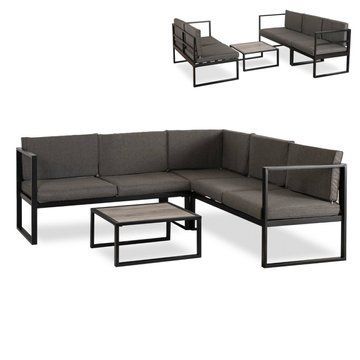 Комплект садовой мебели MEBEL ELITE VERMONT Серый