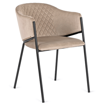 Кресло MEBEL ELITE INNES 2 Velvet Бежевый