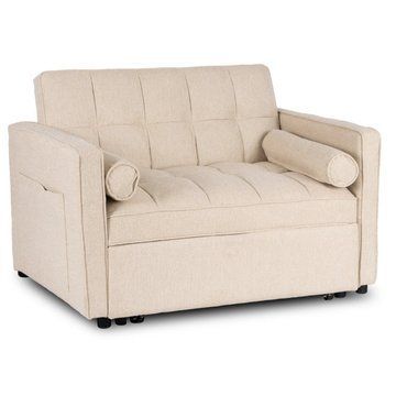 Кресло раскладное MEBEL ELITE CORRA Бежевый