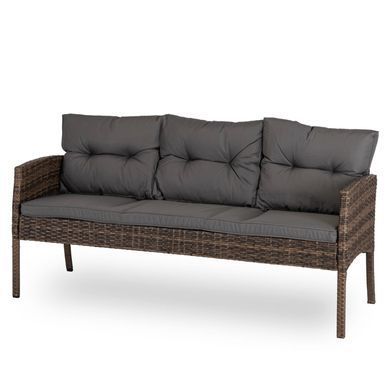 Комплект садових меблів MEBEL ELITE ATLANTA Коричневий