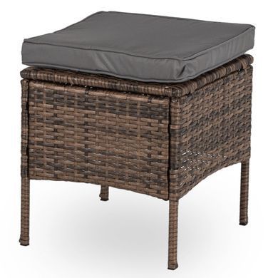 Комплект садових меблів MEBEL ELITE ATLANTA Коричневий