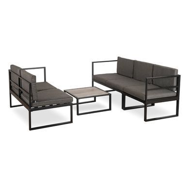 Комплект садових меблів MEBEL ELITE VERMONT Сірий