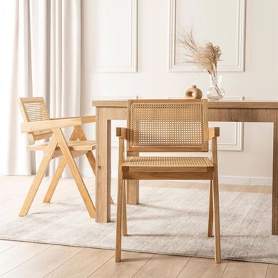 Обеденный стул MEBEL ELITE MADERA Дуб золотой