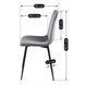 Стул бархатный MEBEL ELITE IBIS велюр Серый