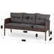 Комплект садових меблів MEBEL ELITE ATLANTA Коричневий