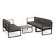 Комплект садових меблів MEBEL ELITE VERMONT Сірий