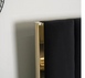 Кровать двуспальная бархатная MEBEL ELITE EMILIO Velvet 160x200 см Черный