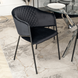 Крісло MEBEL ELITE INNES 2 Velvet Чорний