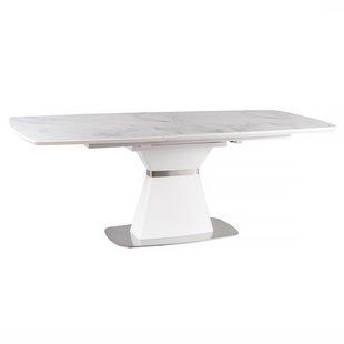 Стіл Saturn II Ceramic Білий 160(210)х90 см SIGNAL