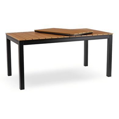 Раскладной садовый стол MEBEL ELITE ARGOS 160-260 см Дуб