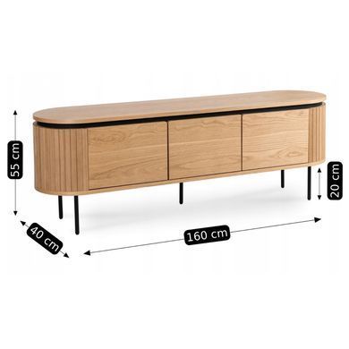 Тумба під ТВ MEBEL ELITE MARISSA MAXI Дуб