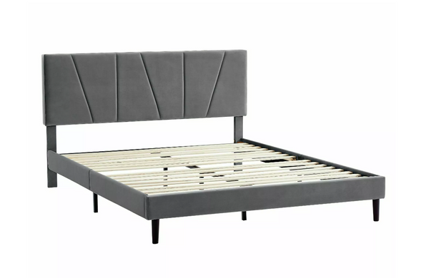 Кровать SAVANA Velvet Серый 120x200