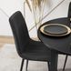 Стілець оксамитовий MEBEL ELITE IBIS Velvet Чорний