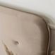Кровать MEBEL ELITE DENNIS Welur 120x200 см Бежевый