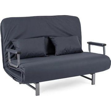 Диван раскладной MEBEL ELITE DARK 2 ткань: серый