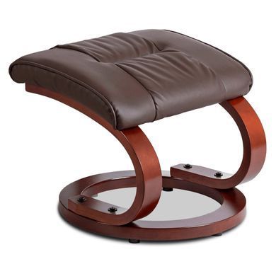 Крісло м'яке масажне з підставкою MEBEL ELITE CANO Коричневий