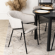 Крісло MEBEL ELITE INNES 2 Velvet Сіре