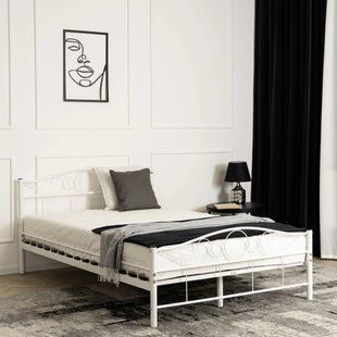 Ліжко MEBEL ELITE GRIFFIN 120x200 см Білий
