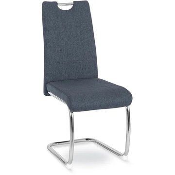 Стілець MEBEL ELITE LOPEZ тканина: темно-сірий