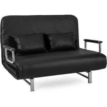 Диван раскладной MEBEL ELITE DARK 2 ткань: черный