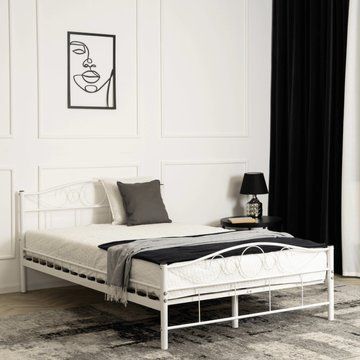 Кровать MEBEL ELITE GRIFFIN 120x200 см Белый