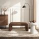 Пуф MEBEL ELITE DELINO Boucle Коричневый