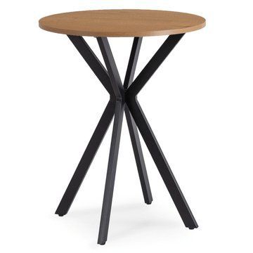 Обідній стіл MEBEL ELITE LAUREN 60 см Дуб золотий