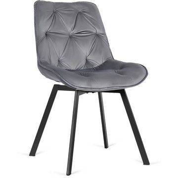 Обеденный стул поворотный MEBEL ELITE MARCO Серый