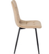Стілець оксамитовий MEBEL ELITE PERU Velvet Бежевий