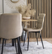 Стілець оксамитовий MEBEL ELITE PERU Velvet Бежевий