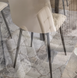 Стілець оксамитовий MEBEL ELITE PERU Velvet Бежевий
