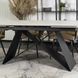 Стол раскладной MEBEL ELITE VICTOR 160(240)х90 см Белый мрамор
