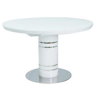Стол Stratos Белый 120(160)х120 см SIGNAL