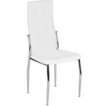 Стілець MEBEL ELITE MOLLY екошкіра: білий