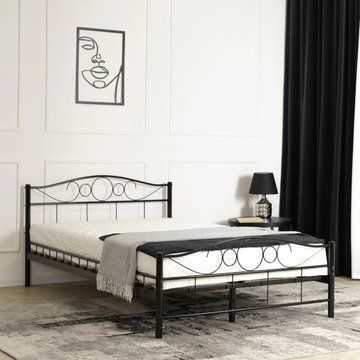 Кровать MEBEL ELITE GRIFFIN 120x200 см Черный