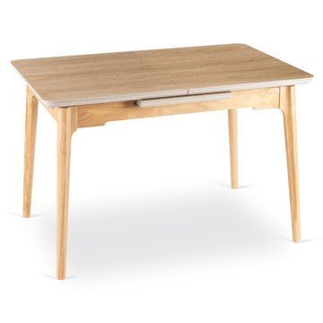 Раскладной обеденный стол MEBEL ELITE SAMER BIG 138(178)*80 см Дуб золотой
