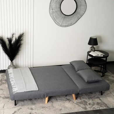 Диван розкладний MEBEL ELITE MARRY 2 тканина: сірий