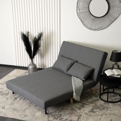 Диван розкладний MEBEL ELITE MARRY 2 тканина: сірий