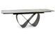 Стол Infinity Ceramic Amber Bianco 160(240)X95 см Белый Мрамор / Коричневый мат SIGNAL