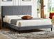 Кровать SAVANA Velvet Серый 160x200 SIGNAL