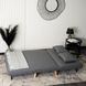 Диван розкладний MEBEL ELITE MARRY 2 тканина: сірий