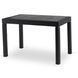Садовий стіл MEBEL ELITE FARGO 120*69 см Чорний